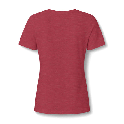 Custom Printed Women's V-Neck T-Shirt - Bella+Canvas 6405CVC