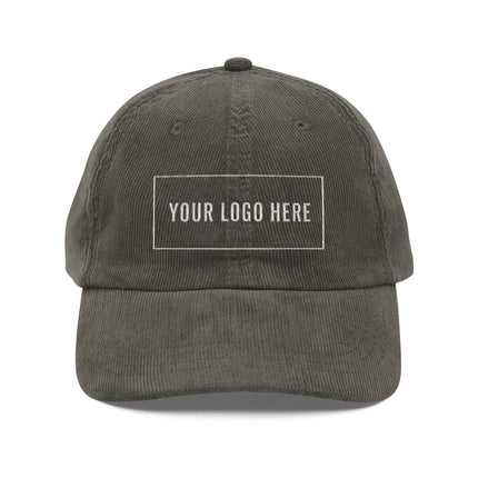 Custom Embroidered Corduroy Cap - Big Accessories BA703