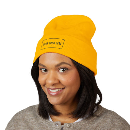 Custom Embroidered Cuffed Beanie - Yupoong 1501KC