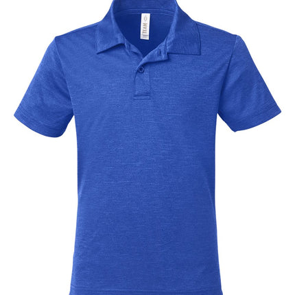 Youth Zone Sonic Heather Performance Polo