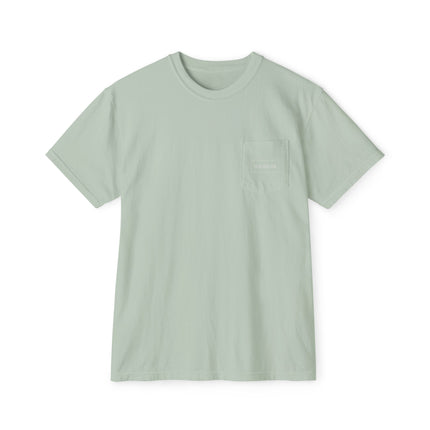Custom Printed Unisex Garment-Dyed Pocket T-Shirt - Comfort Colors 6030