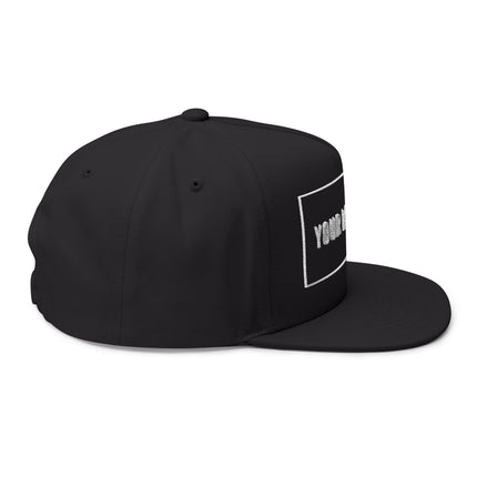 Custom Embroidered Flat Bill Snapback - Yupoong 6007