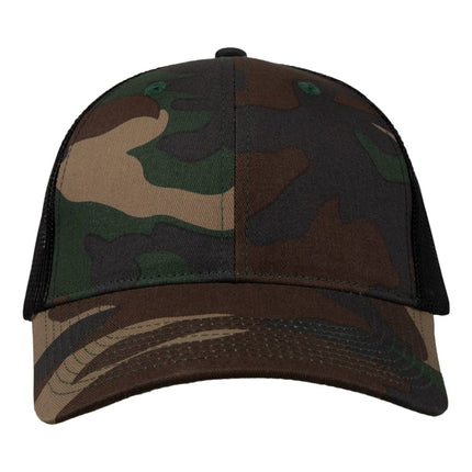 Mesh-Back Twill Trucker Cap