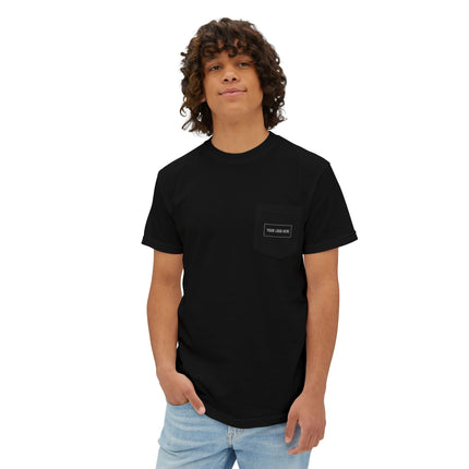 Custom Printed Unisex Garment-Dyed Pocket T-Shirt - Comfort Colors 6030