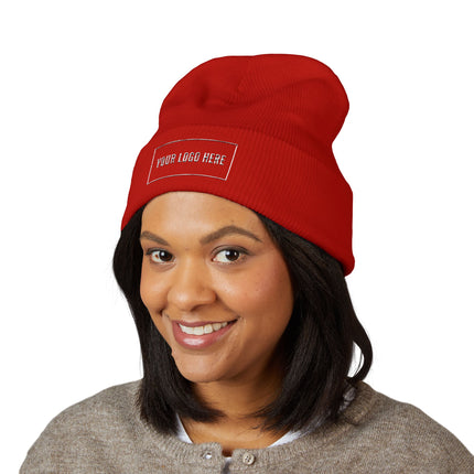 Custom Embroidered Cuffed Beanie - Yupoong 1501KC