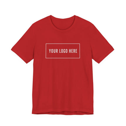 Custom logo t-shirts for teams and events, Bella+Canvas 3001