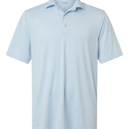 Men's Bohemian Striped Heather Performance Polo