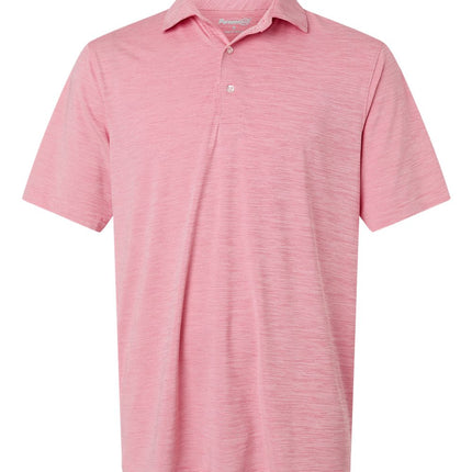 Men's Bohemian Striped Heather Performance Polo