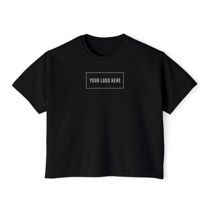Custom Printed Women's Heavyweight Boxy T-Shirt - Comfort Colors 3023CL