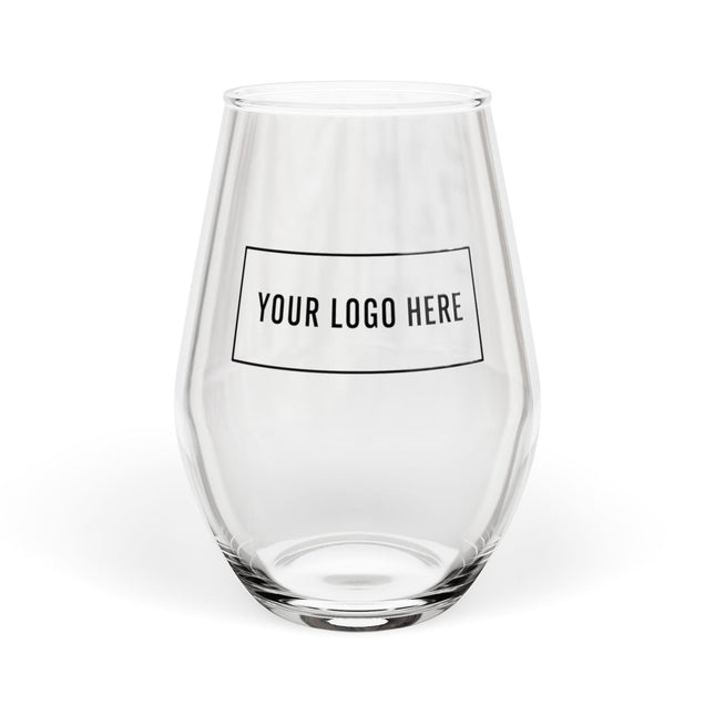 Custom Printed Stemless Wine Glass