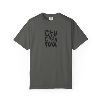 City Church NWA T-Shirt — Bold Typography Church Tee