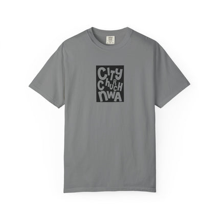 City Church NWA T-Shirt — Retro Block Letter Graphic Tee