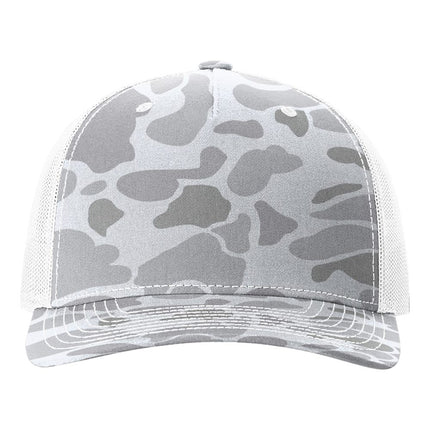 Printed Five-Panel Trucker Cap