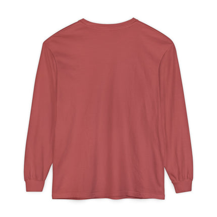 Custom Printed Garment-Dyed Heavyweight Long-Sleeve T-Shirt - Comfort Colors 6014