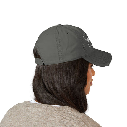 Custom Embroidered Distressed Dad Hat - OTTO 104-1018