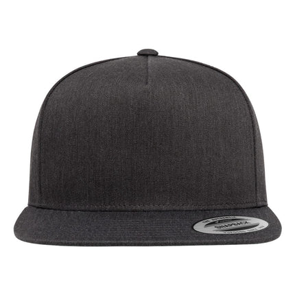 Five-Panel Cotton Twill Snapback Cap