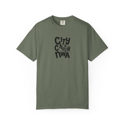 City Church NWA T-Shirt — Bold Typography Church Tee