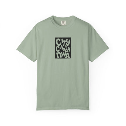 City Church NWA T-Shirt — Retro Block Letter Graphic Tee