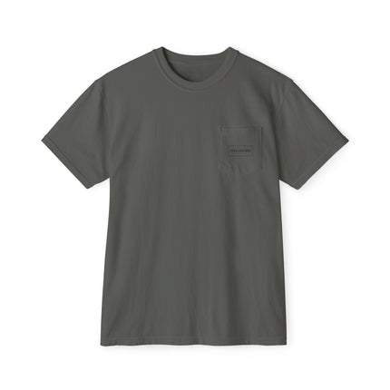 Custom Printed Unisex Garment-Dyed Pocket T-Shirt - Comfort Colors 6030