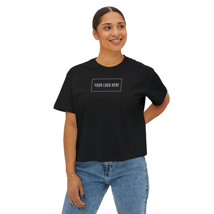 Custom Printed Women's Heavyweight Boxy T-Shirt - Comfort Colors 3023CL