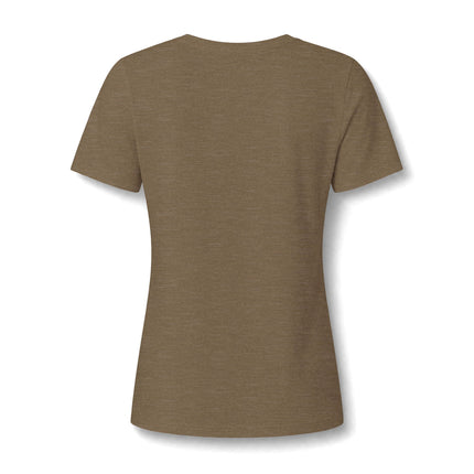 Custom Printed Women's V-Neck T-Shirt - Bella+Canvas 6405CVC