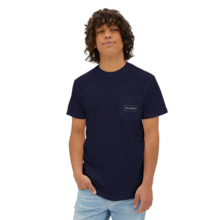 Custom Printed Unisex Garment-Dyed Pocket T-Shirt - Comfort Colors 6030