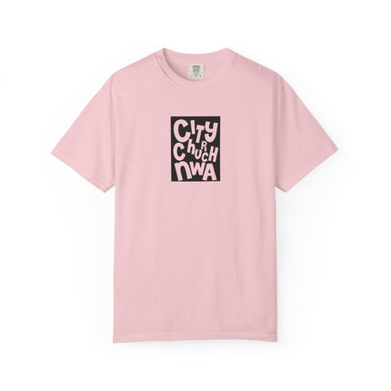 City Church NWA T-Shirt — Retro Block Letter Graphic Tee