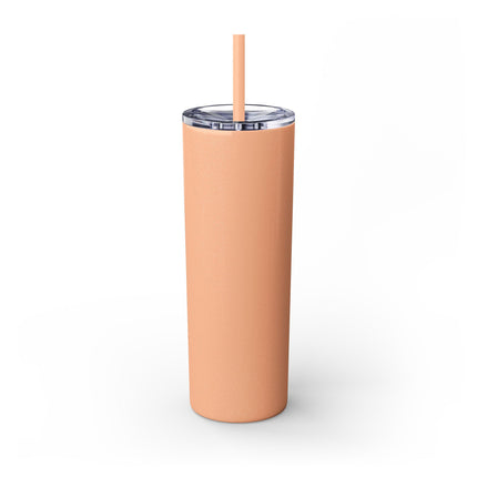 Custom Printed Insulated Tumbler with Straw - 20oz
