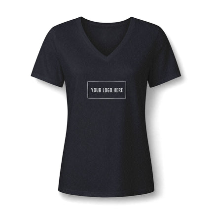 Custom Printed Women's V-Neck T-Shirt - Bella+Canvas 6405CVC