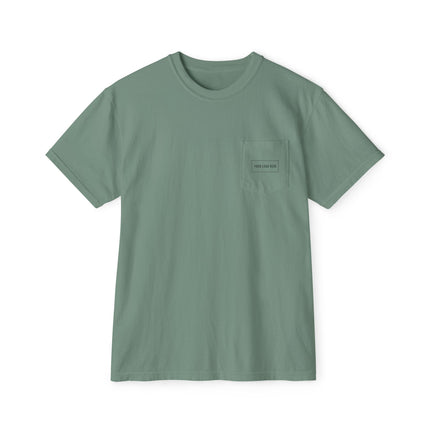 Custom Printed Unisex Garment-Dyed Pocket T-Shirt - Comfort Colors 6030