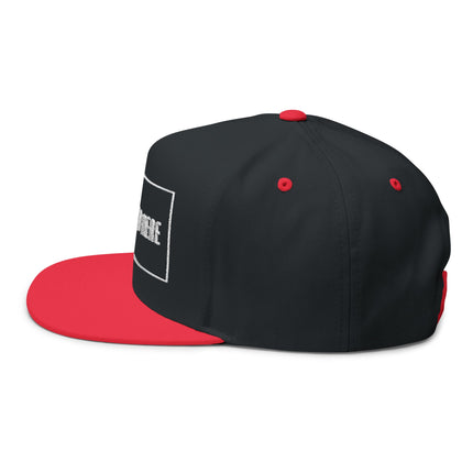 Custom Embroidered Flat Bill Snapback - Yupoong 6007