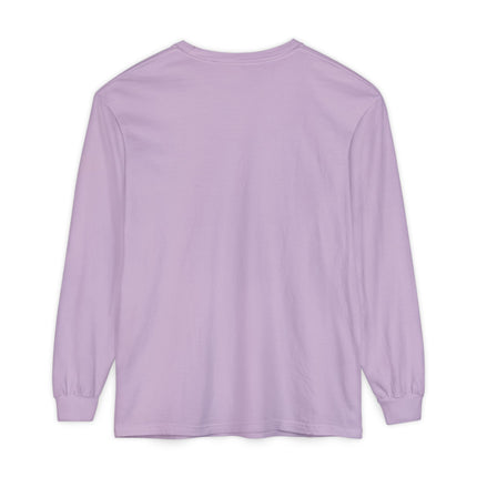 Custom Printed Garment-Dyed Heavyweight Long-Sleeve T-Shirt - Comfort Colors 6014
