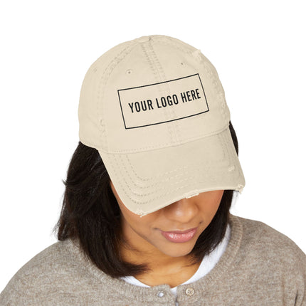 Custom Embroidered Distressed Dad Hat - OTTO 104-1018
