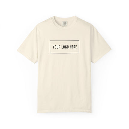 Personalized garment-dyed Comfort Colors 1717 tee with your logo