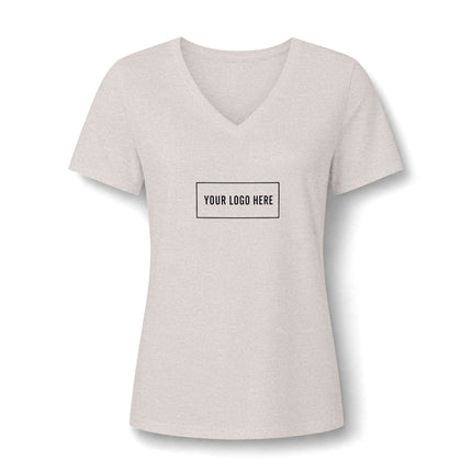 Custom Printed Women's V-Neck T-Shirt - Bella+Canvas 6405CVC