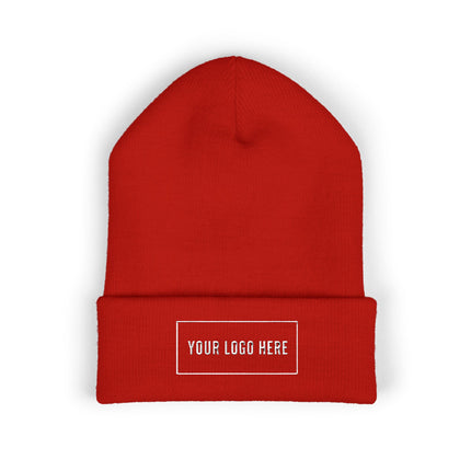 Custom Embroidered Cuffed Beanie - Yupoong 1501KC