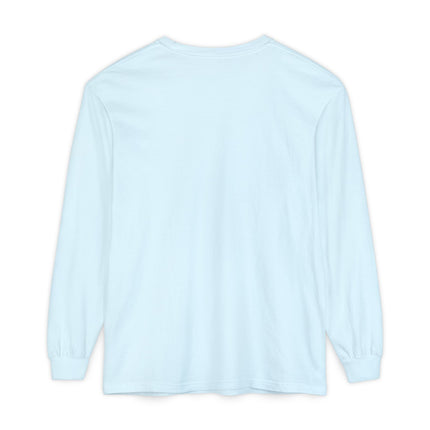 Custom Printed Garment-Dyed Heavyweight Long-Sleeve T-Shirt - Comfort Colors 6014