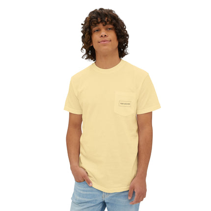 Custom Printed Unisex Garment-Dyed Pocket T-Shirt - Comfort Colors 6030