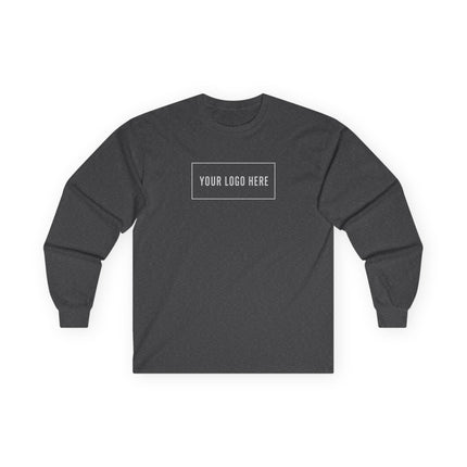 Custom Printed Men's Long Sleeve T-Shirt - Gildan 2400