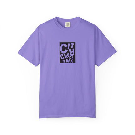 City Church NWA T-Shirt — Retro Block Letter Graphic Tee