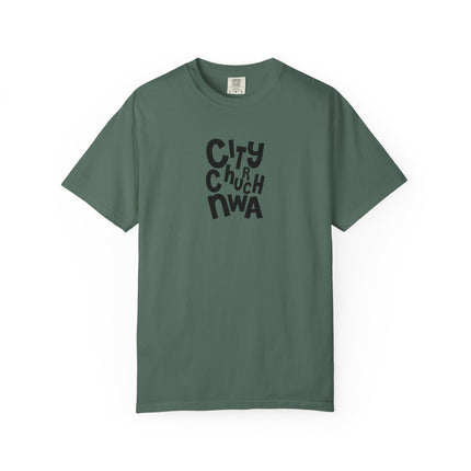 City Church NWA T-Shirt — Bold Typography Church Tee