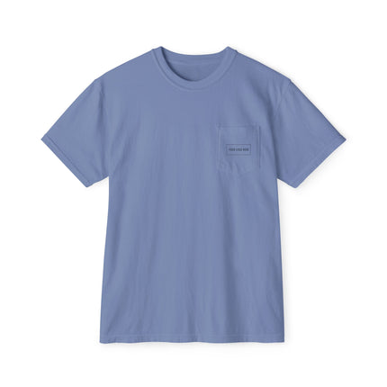 Custom Printed Unisex Garment-Dyed Pocket T-Shirt - Comfort Colors 6030