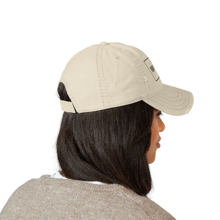Custom Embroidered Distressed Dad Hat - OTTO 104-1018