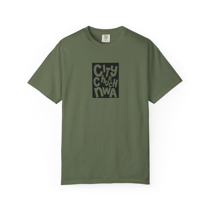 City Church NWA T-Shirt — Retro Block Letter Graphic Tee
