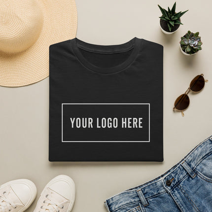 Gildan 64000 custom logo t-shirt, front view
