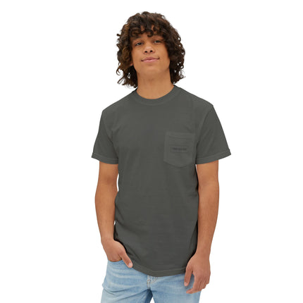 Custom Printed Unisex Garment-Dyed Pocket T-Shirt - Comfort Colors 6030