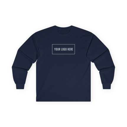 Custom Printed Men's Long Sleeve T-Shirt - Gildan 2400
