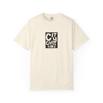 City Church NWA T-Shirt — Retro Block Letter Graphic Tee