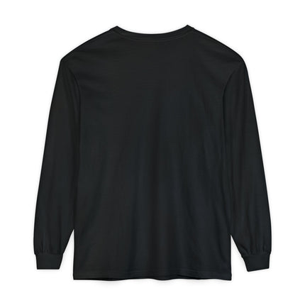 Custom Printed Garment-Dyed Heavyweight Long-Sleeve T-Shirt - Comfort Colors 6014