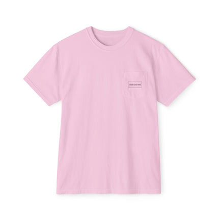 Custom Printed Unisex Garment-Dyed Pocket T-Shirt - Comfort Colors 6030